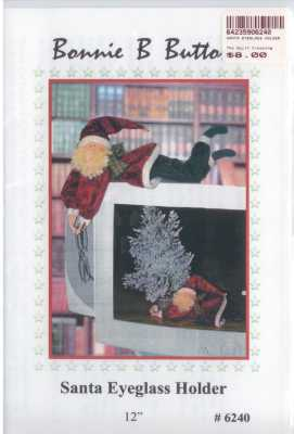 Santa Eyeglass Holder   Bonnie Button
