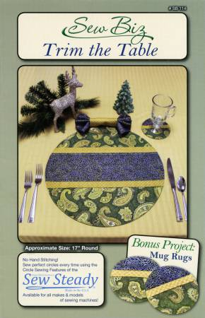 TRIM THE TABLE BY SEW BIZ