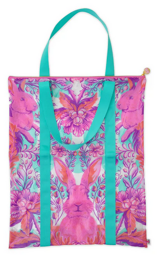 TULA PINK FAMILY HOPPY GO LUCKY PROJECT BAG