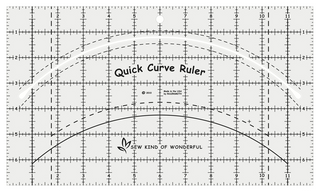 Mini Quick Curve Ruler by Sew Kind of Wonderful