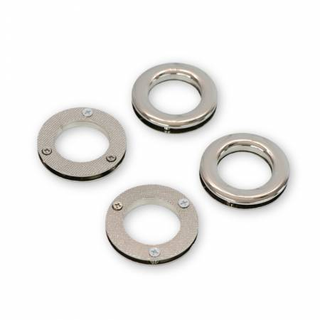 Screw Together Grommets 1" Nickel (4 Pieces)