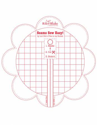 SEAM GUIDE BEE IN MY BONNET RED