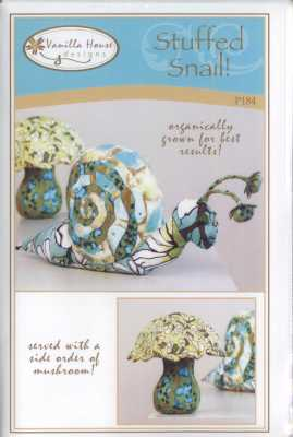 Stuffed Snail   By Vanilla House