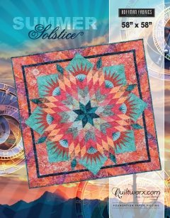 SUMMER SOLSTICE QUEEN - JUDY NIEMEYER - QUILTWORX.COM