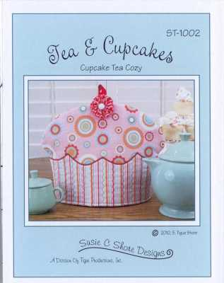 Tea and Cupcakes Tea Cozy   Susie C. Shore Designs