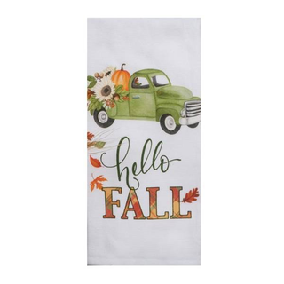 TERRY TOWEL HELLO FALL