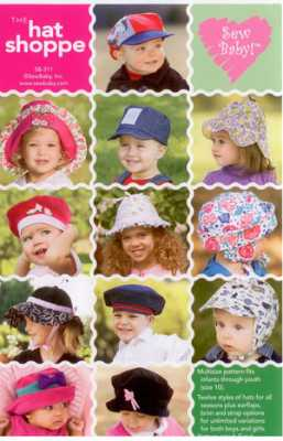 The Hat Shoppe   by SewBaby Inc.