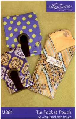 Tie Pocket Pouch   Amy Barickman for Indygo Junction