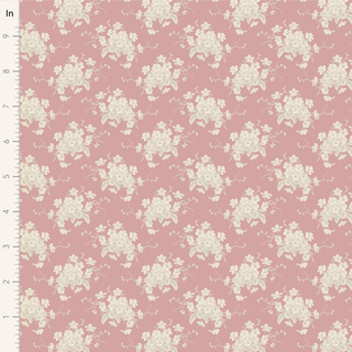 SUNDAY BRUNCH 100591 WHITE FLOWER PINK