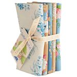 TILDA SUNDAY BRUNCH FAT QUARTER BUNDLE 20x22" BLUE