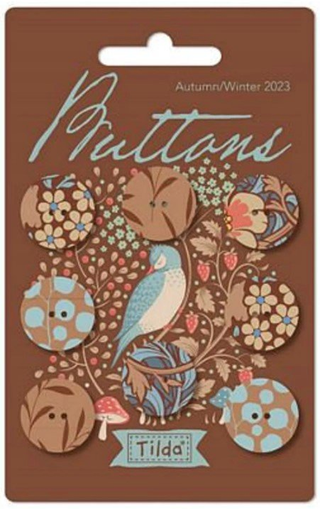TILDA HIBERNATION BUTTONS .72 IN TIL400058