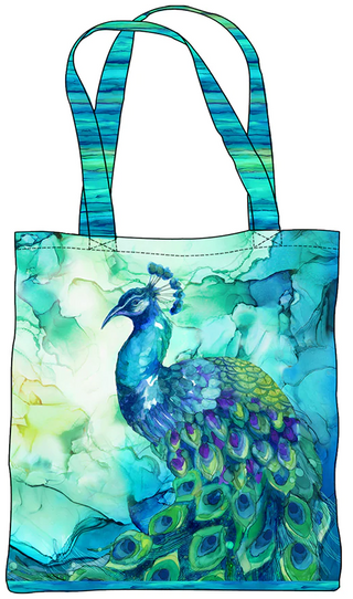 Allure Peacock Tote Bag Kit