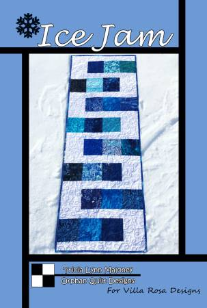 ICE JAM VILLA ROSA TABLE RUNNER PATTERN
