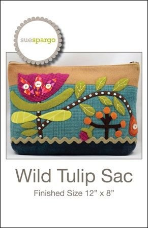 Wild Tulip Sac By Sue Spargo