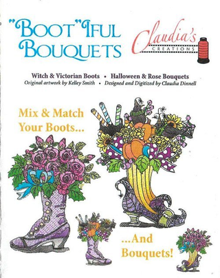 BOOTIFUL BOUQUETS WITCH & VICTORIAN BOOTS CD, CLAUDIA'S CREATIONS