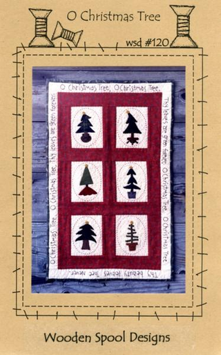 O Christmas Tree (M)- Wooden Spool Designs
