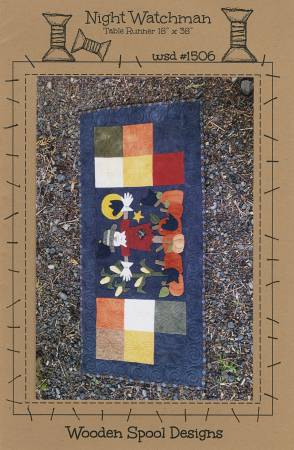 NIGHT WATCHMAN - TABLE RUNNER - WOODEN SPOOL DESIGNS