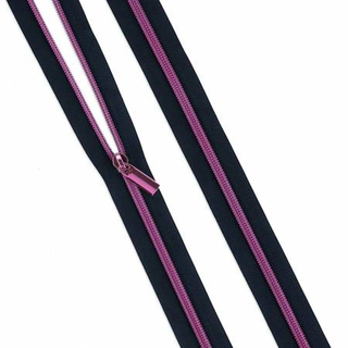 NAVY #5 NYLON TULA PINK COIL PINK 9 PULLS