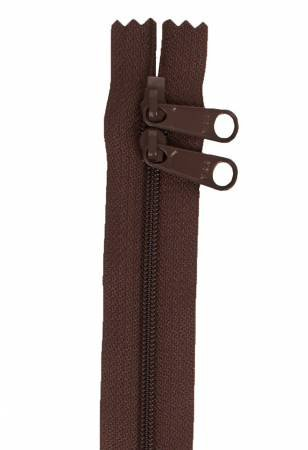 HANDBAG ZIPPER - 30" DOUBLE SLIDE - SABLE - BY ANNIE