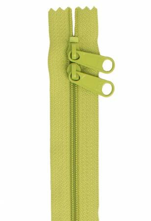 HANDBAG ZIPPER - 30" DOUBLE SLIDE - APPLE GREEN - BY ANNIE