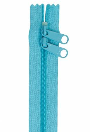 HANDBAG ZIPPER - 30" DOUBLE SLIDE - PARROT BLUE - BY ANNIE