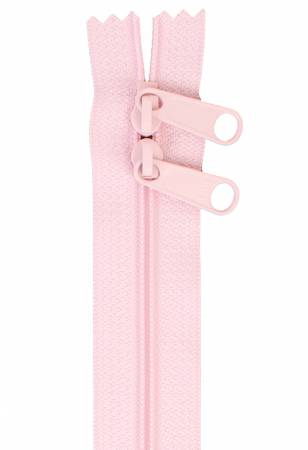 HANDBAG ZIPPER - 30" DOUBLE SLIDE - PALE PINK - BY ANNIE