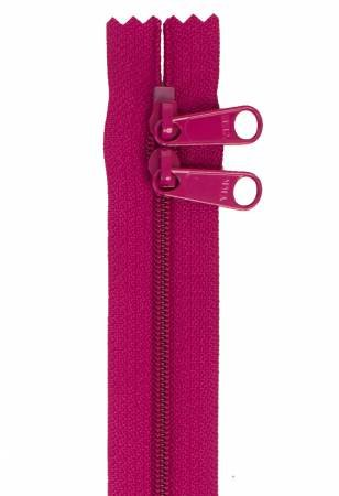 HANDBAG ZIPPER - 30" DOUBLE SLIDE - WILD PLUM - BY ANNIE
