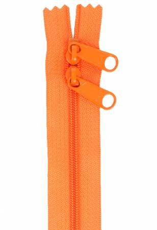HANDBAG ZIPPER - 30" DOUBLE SLIDE - PUMPKIN - BY ANNIE