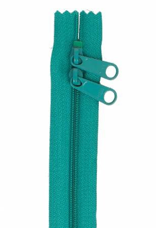 HANDBAG ZIPPER - 30" DOUBLE SLIDE - EMERALD GREEN - BY ANNIE